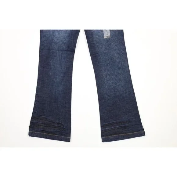 NOS Vintage Y2K Lot 29 Womens Size 7 Looney Tunes Wide Leg Flared Denim Jeans